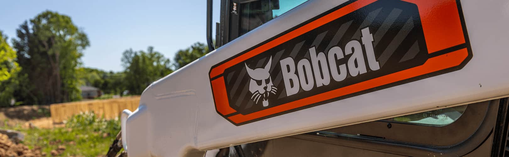 Side of bobcat equipment
