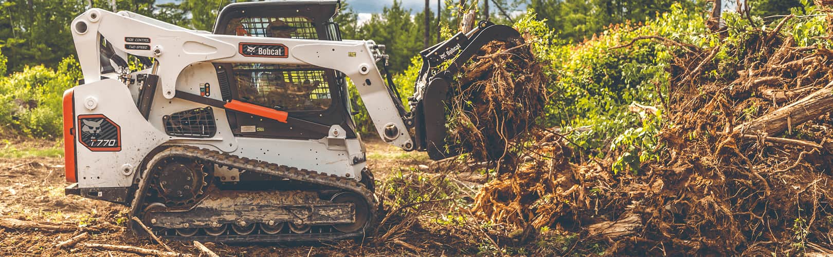 Bobcat track Loader