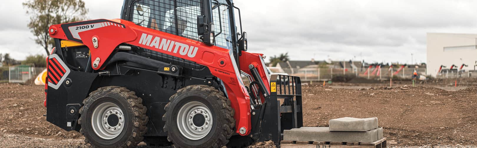 Manitou Skid Steer