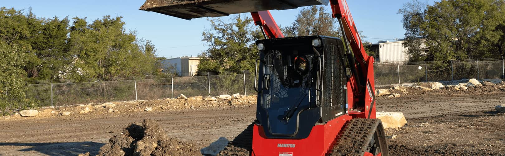 Manitou track loaders