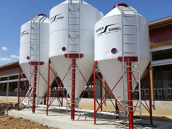 bulk feed tanks