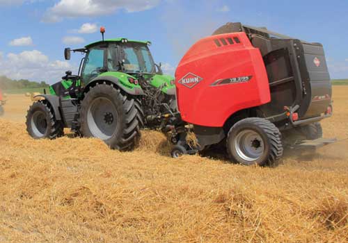 agricultural inventory - tractor and baler