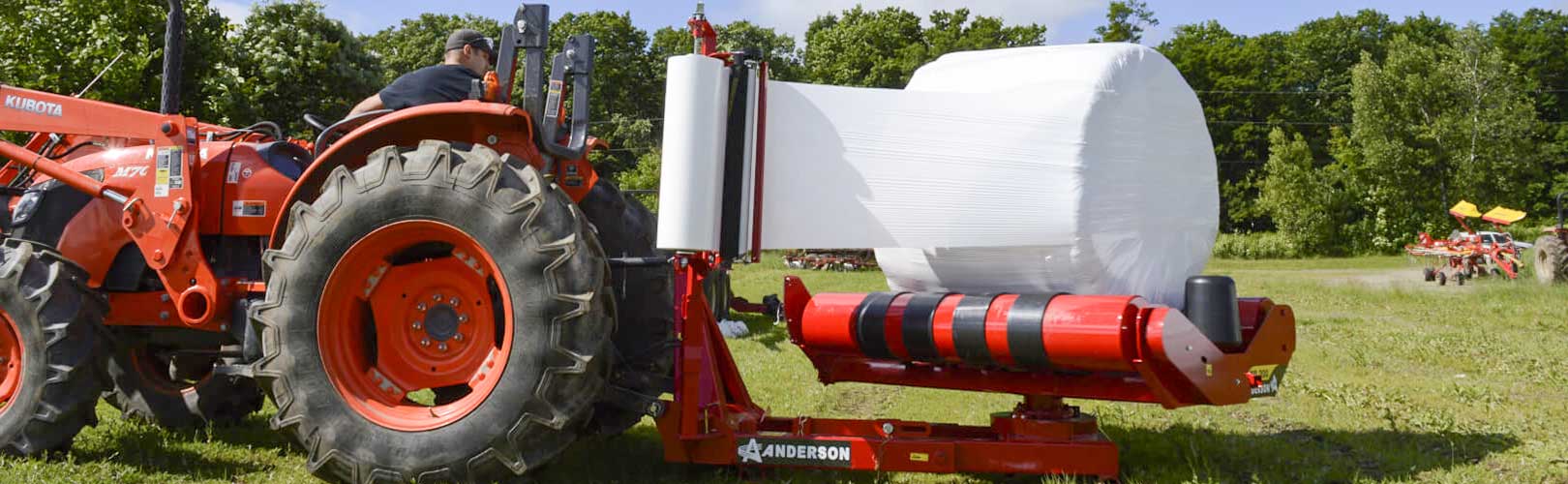 Anderson bale wrapper