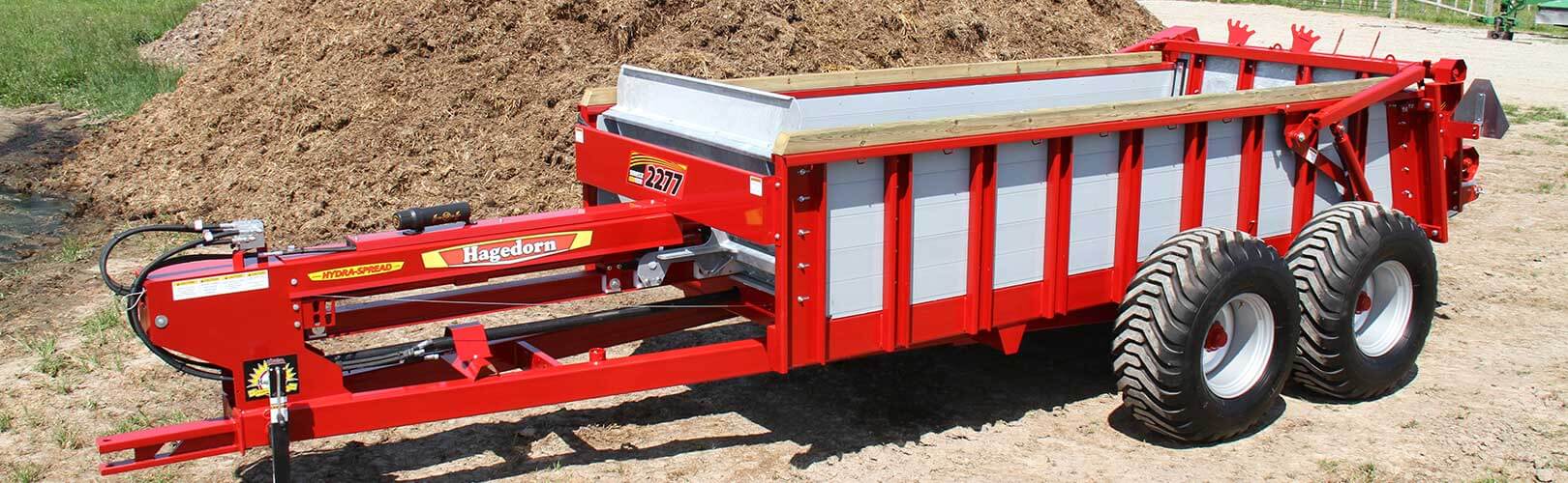 Hagedorn manure spreader