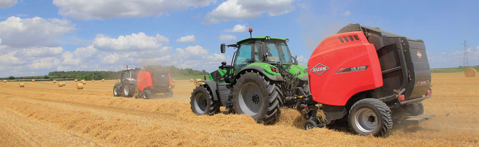 Kuhn round baler