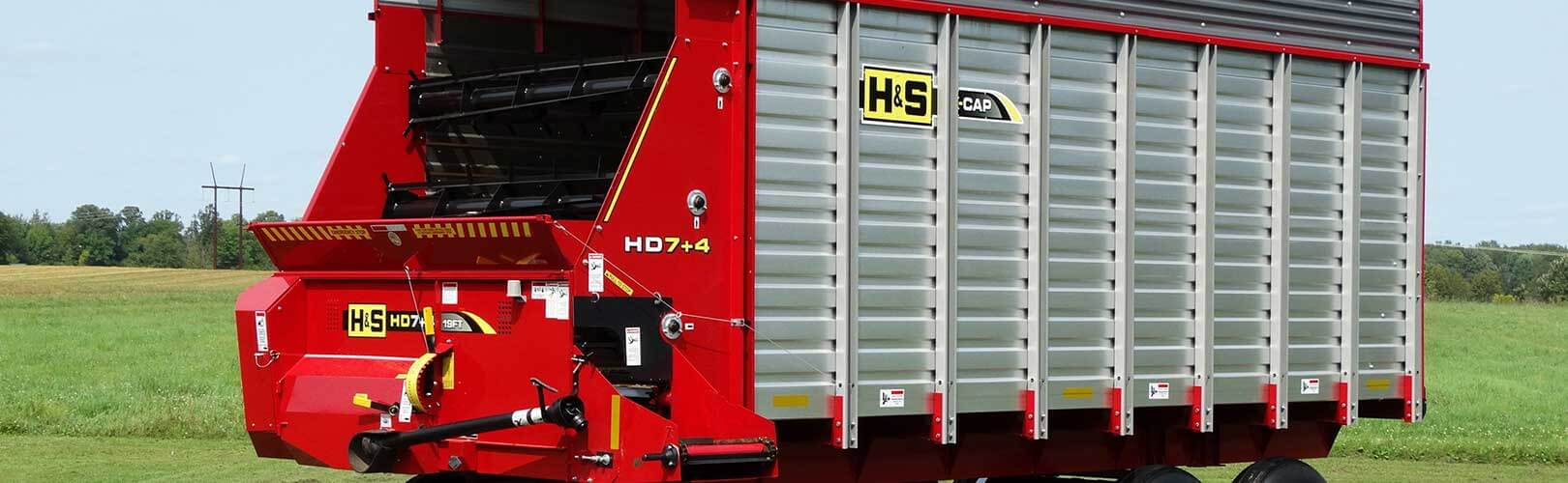 H&S silage wagon