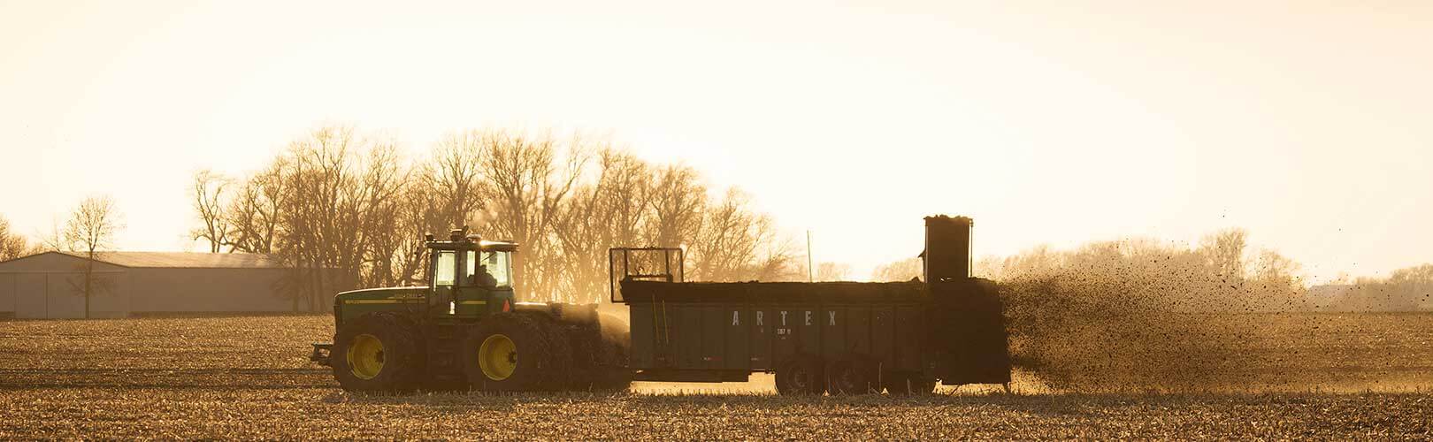 Artex manure spreader
