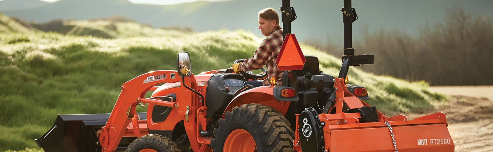 Kioti utility tractor