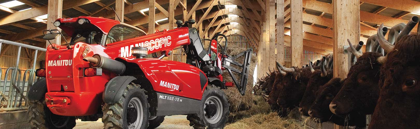 Manitou telehandler
