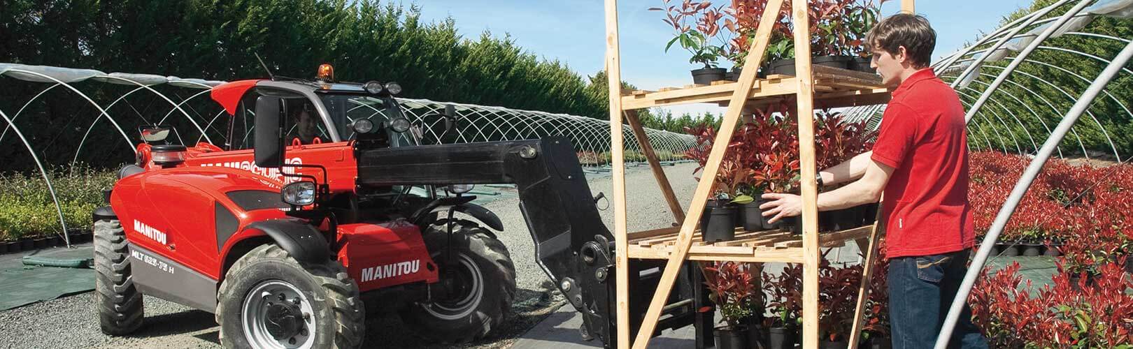 Manitou telehandler