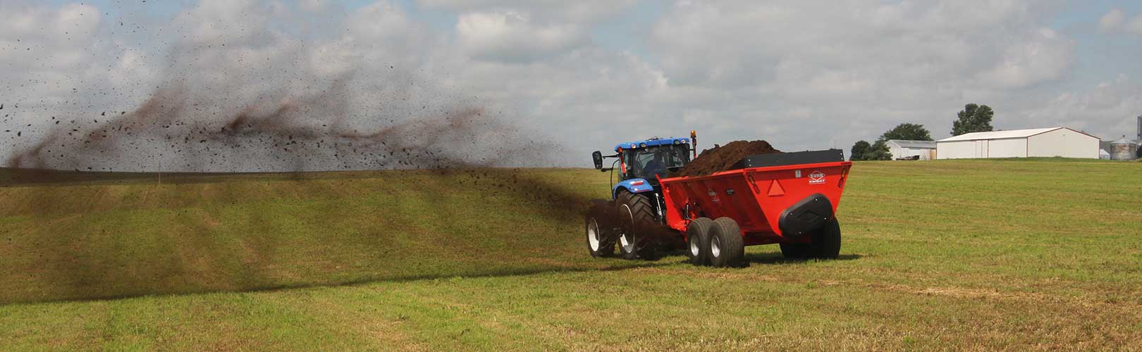 Kuhn manure spreader