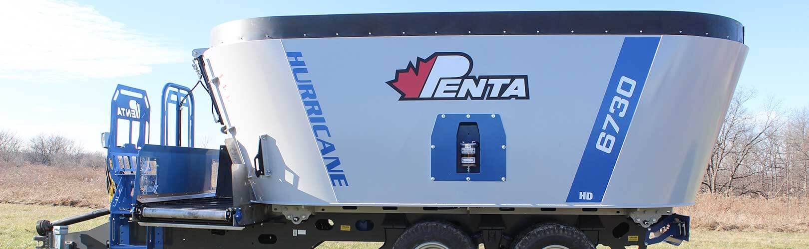 Penta feed wagon